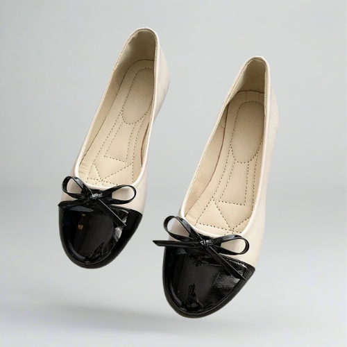 Chic women's ballerina flats - stylish and lightweight non-slip leather loafers