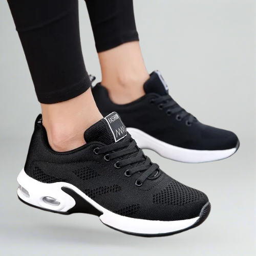 Cushioning running shoes for optimal Grip