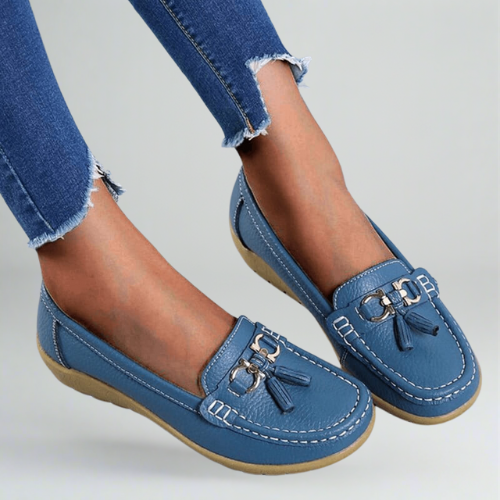 Luxury leather lightweight loafers for maximum comfort