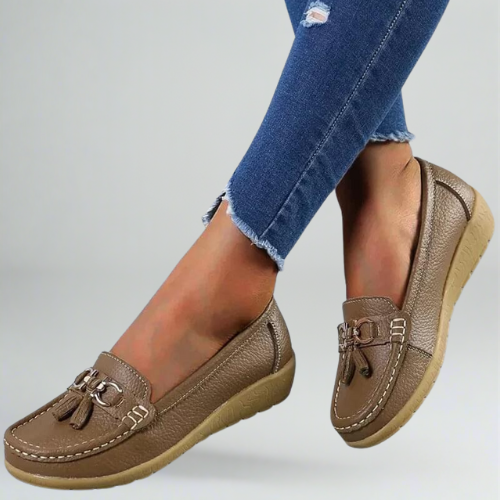 Luxury leather lightweight loafers for maximum comfort