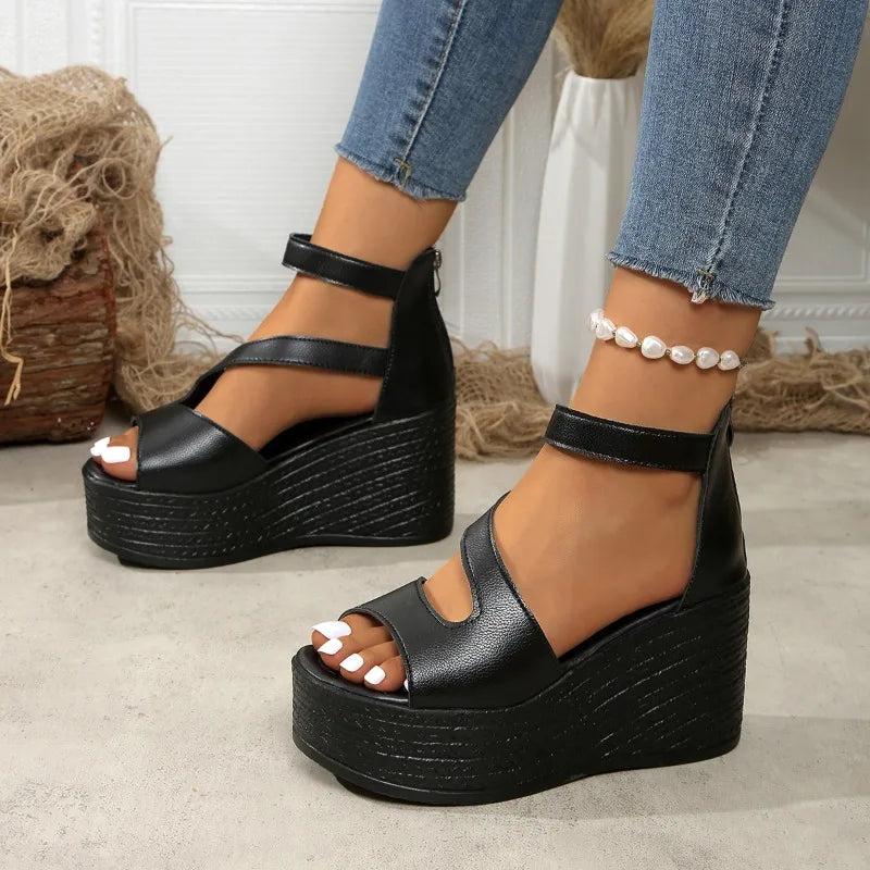 Anne | Women's Lightweight Platform Wedge Sandals